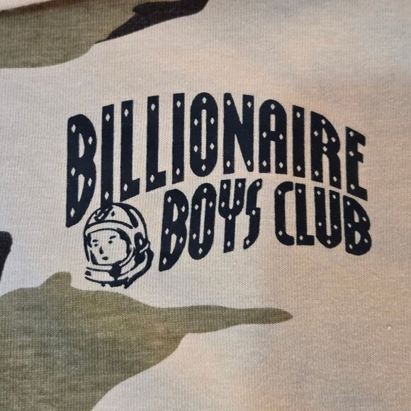 Billionaire Boys Club T-Shirt XXL Camouflage Celestial Cotton Tan Eye Mushroom - Picture 6 of 9